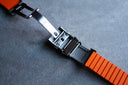 Torsk-Diver Pro FKM Rubber Strap - Orange Watch Straps Tsao Baltimore