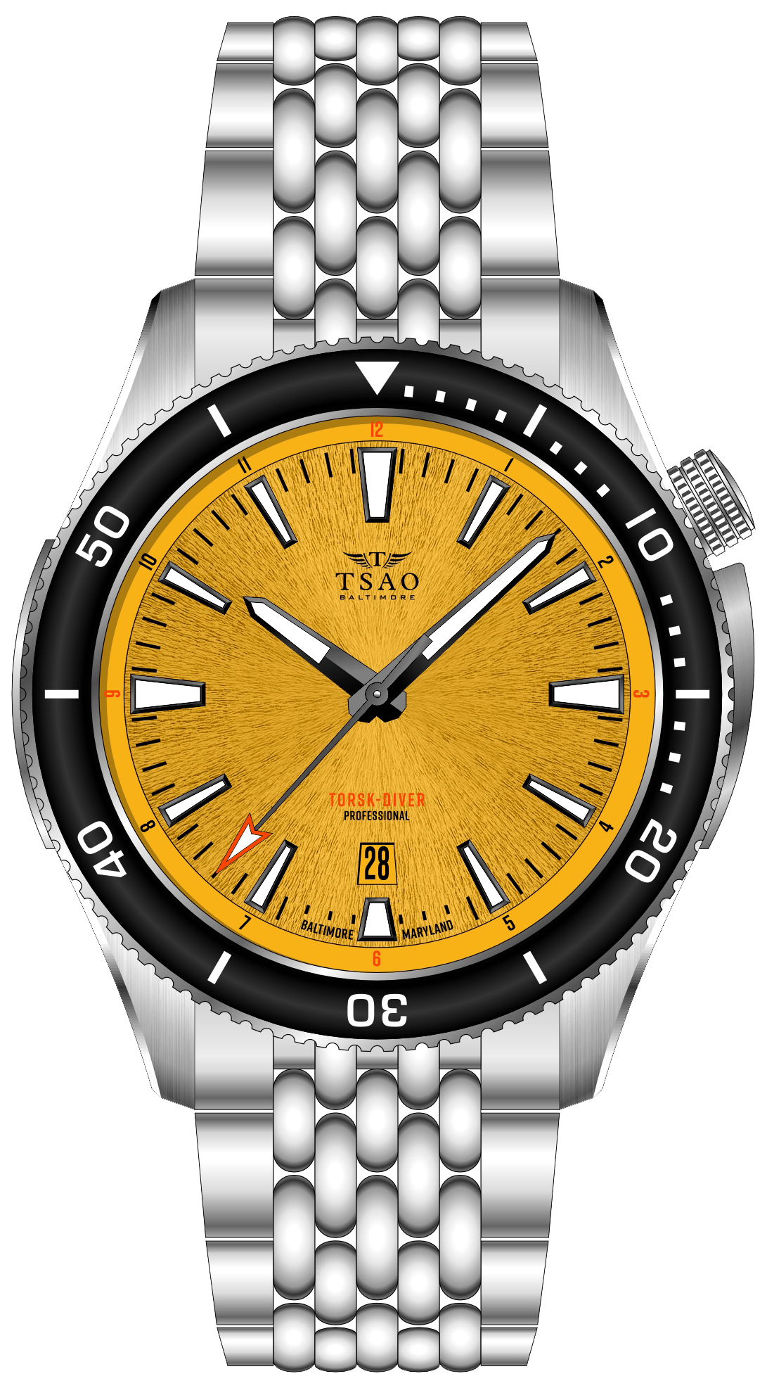 Steel Torsk-Diver Pro Golden Yellow – Tsao Baltimore Steel Torsk-Diver Pro Golden Yellow – Tsao Baltimore