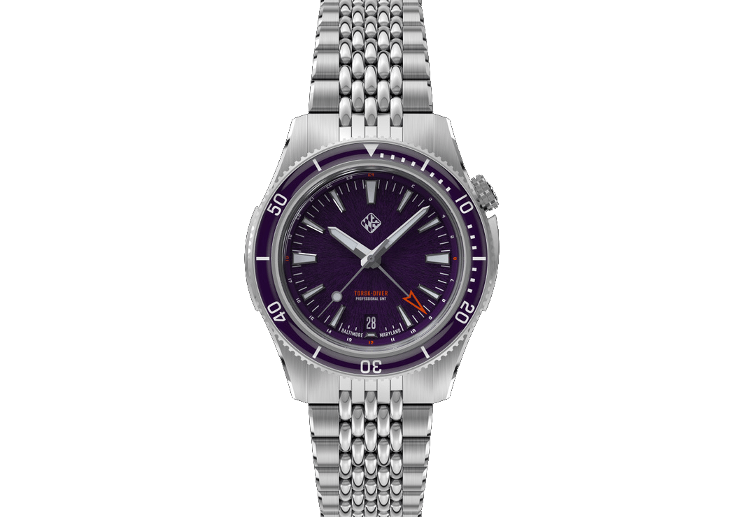 Steel Torsk-Diver Pro GMT 39 -Raven Purple (Preorder) – Tsao Baltimore