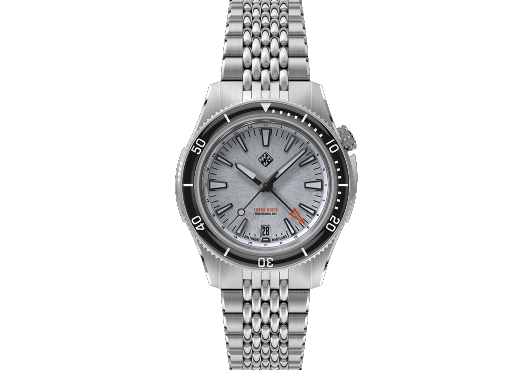 Steel Torsk-Diver Pro GMT 39 - Polar White (Preorder) – Tsao Baltimore