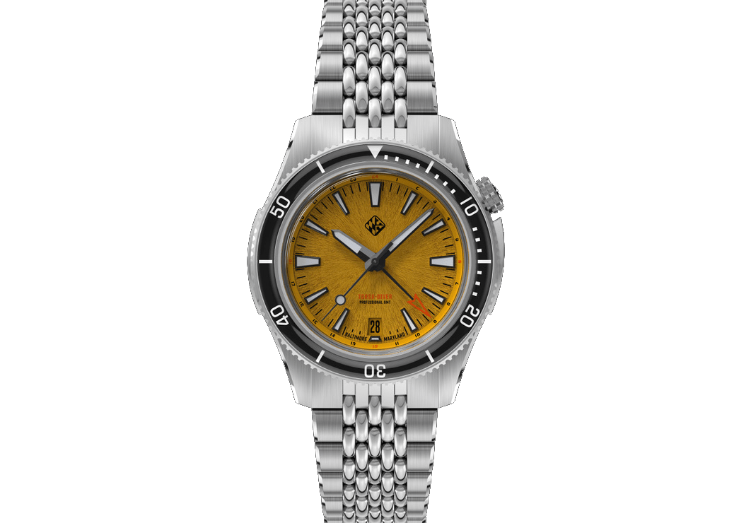 【どら】 Steel Torsk-Diver Pro GMT 39 - Golden Yellow (Preorder) – Tsao
