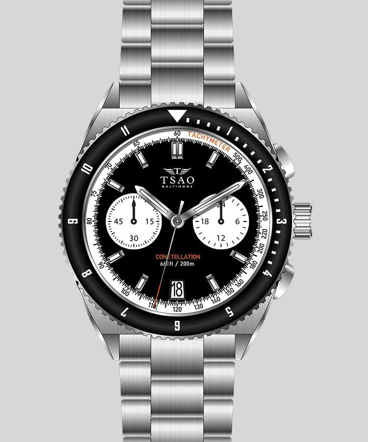 Constellation Chrono-Diver - Reverse Panda – Tsao Baltimore