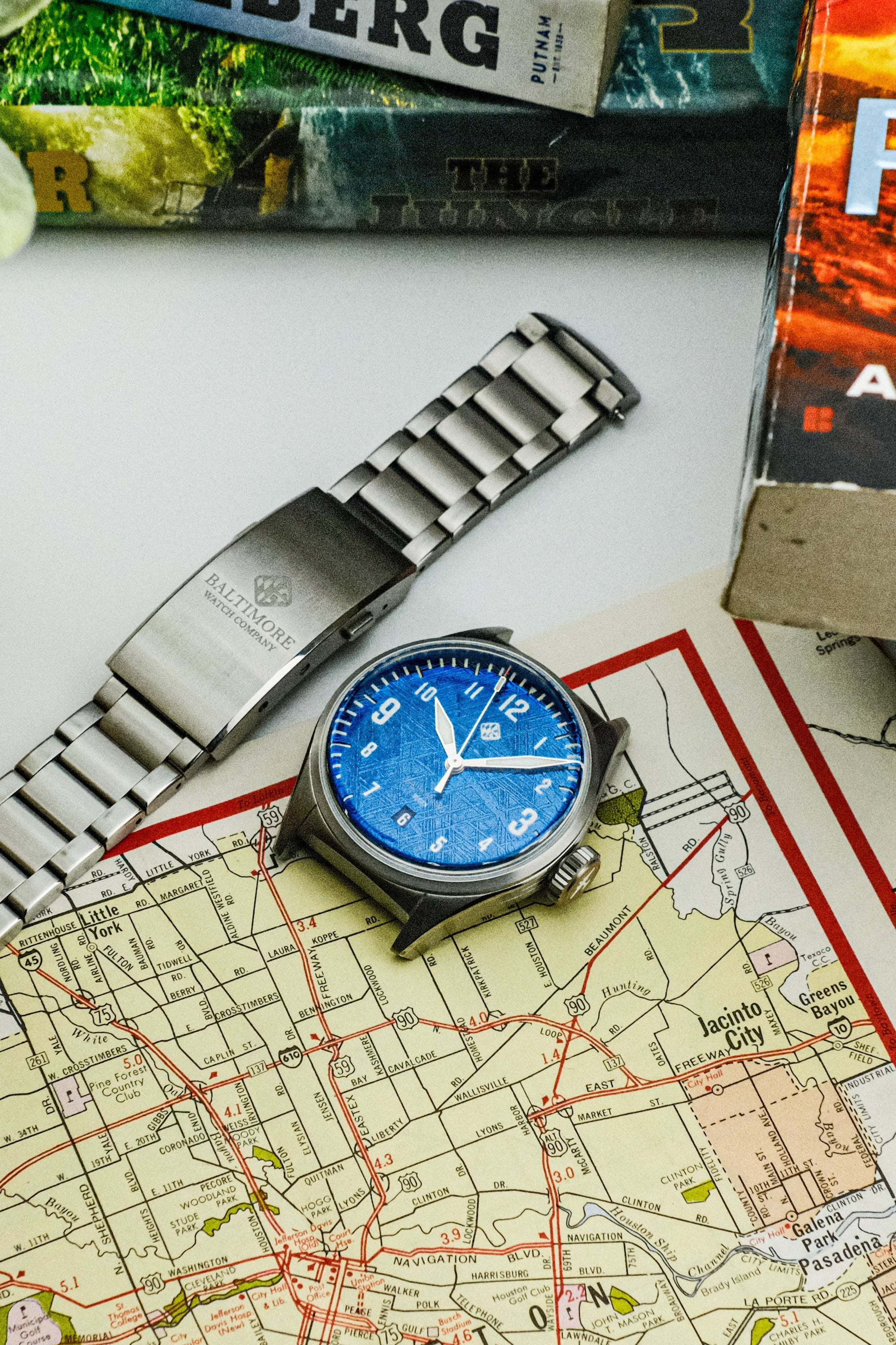 Balt-Pilot Recon Blue Meteorite Watches Tsao Baltimore 