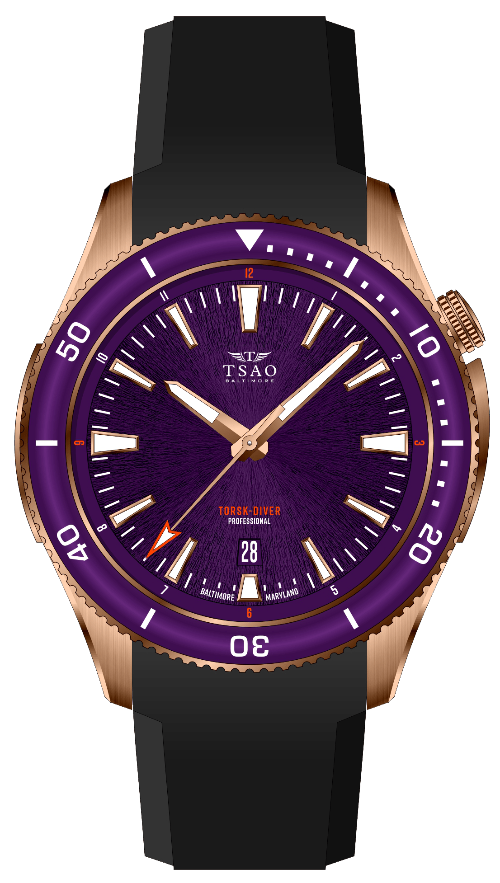 Bronze Torsk-Diver Pro Raven Purple Tsao Baltimore 