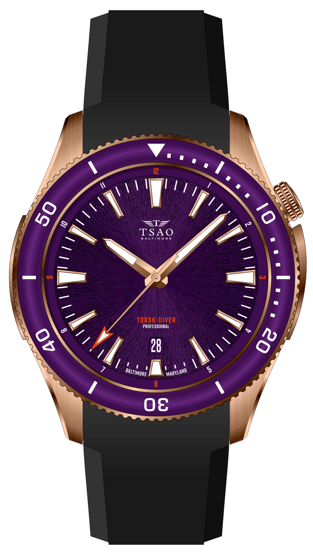 Bronze Torsk-Diver Pro Raven Purple Tsao Baltimore 