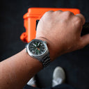 Balt-Pilot Worldtimer Dark Emerald Watches Tsao Baltimore 