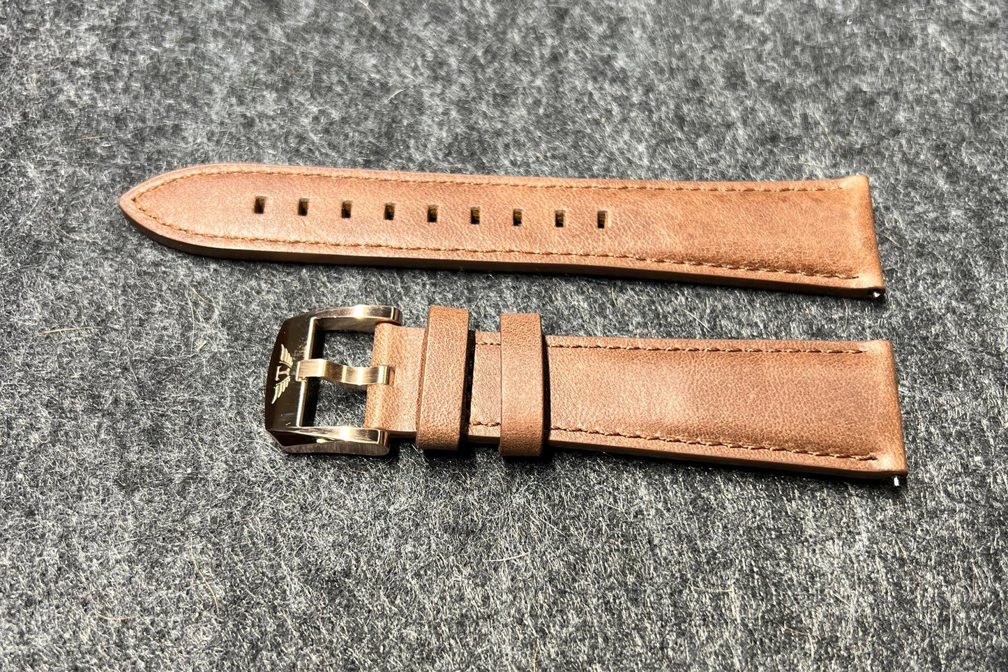 Torsk-Diver Pro Brown Leather Strap Watch Straps Tsao Baltimore 