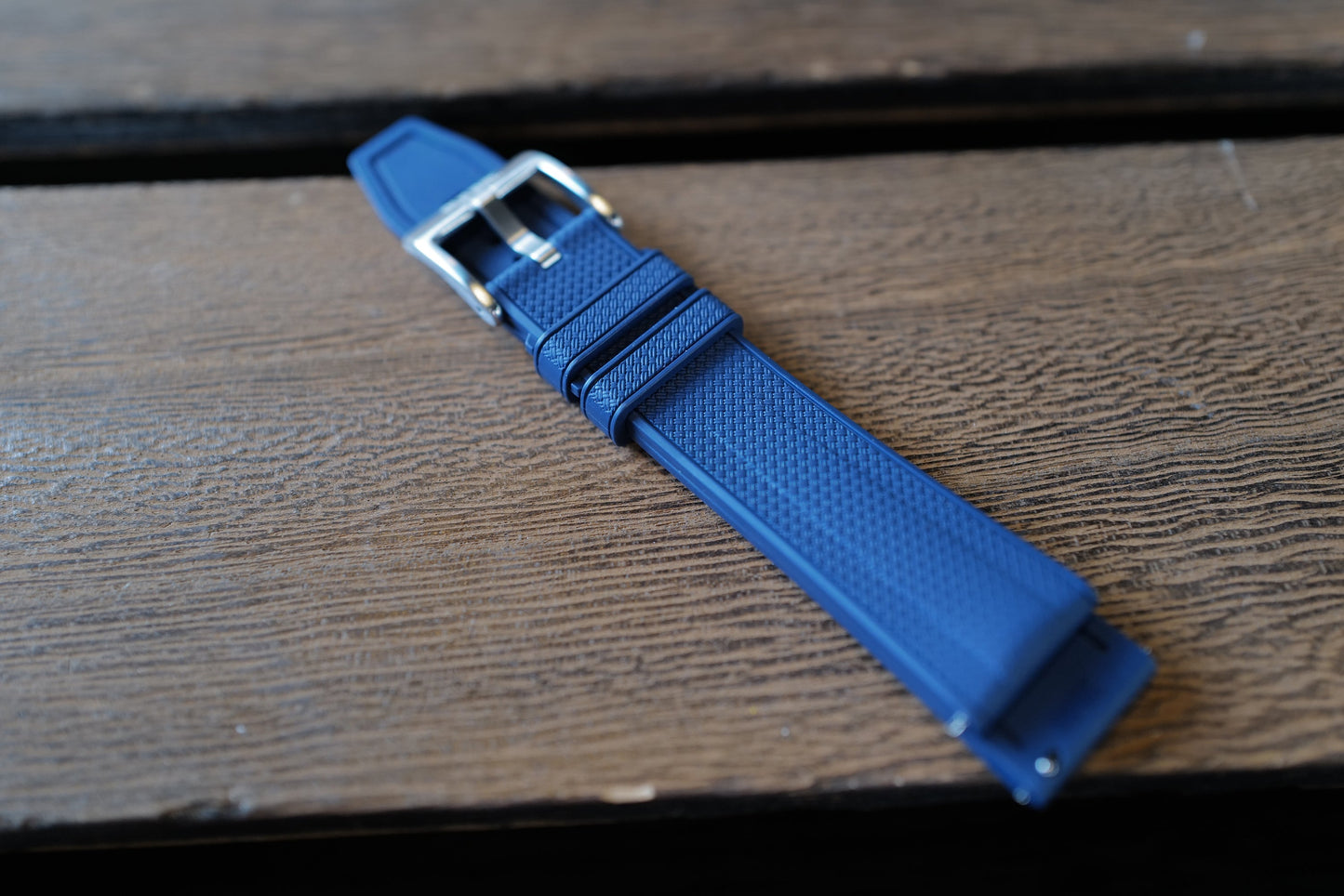
                  
                    FKM Rubber Strap - OLD BAY Blue Watch Straps Tsao Baltimore 
                  
                