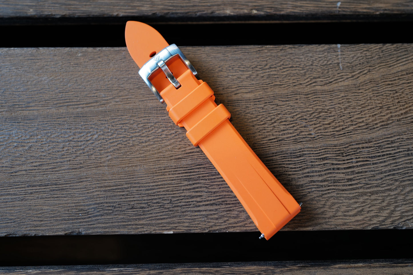 
                  
                    FKM Rubber Strap - Orange Watch Straps Tsao Baltimore 
                  
                