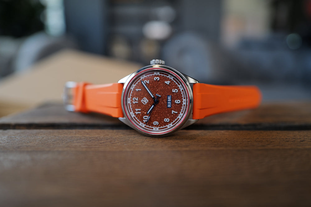 
                  
                    FKM Rubber Strap - Orange Watch Straps Tsao Baltimore 
                  
                