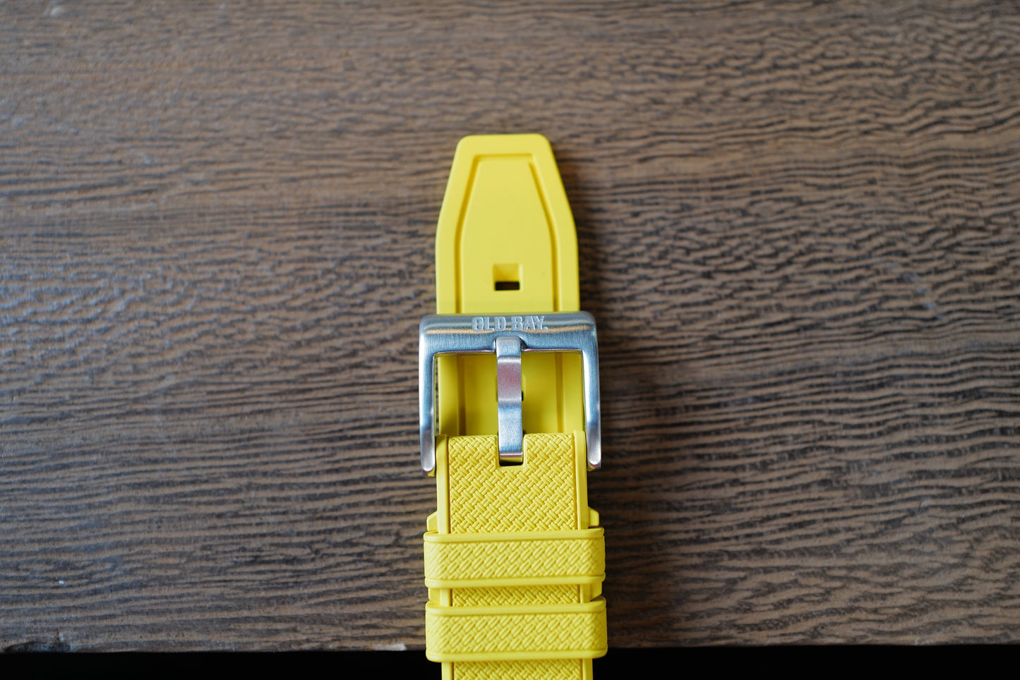 
                  
                    FKM Rubber Strap - OLD BAY Yellow Watch Straps Tsao Baltimore 
                  
                
