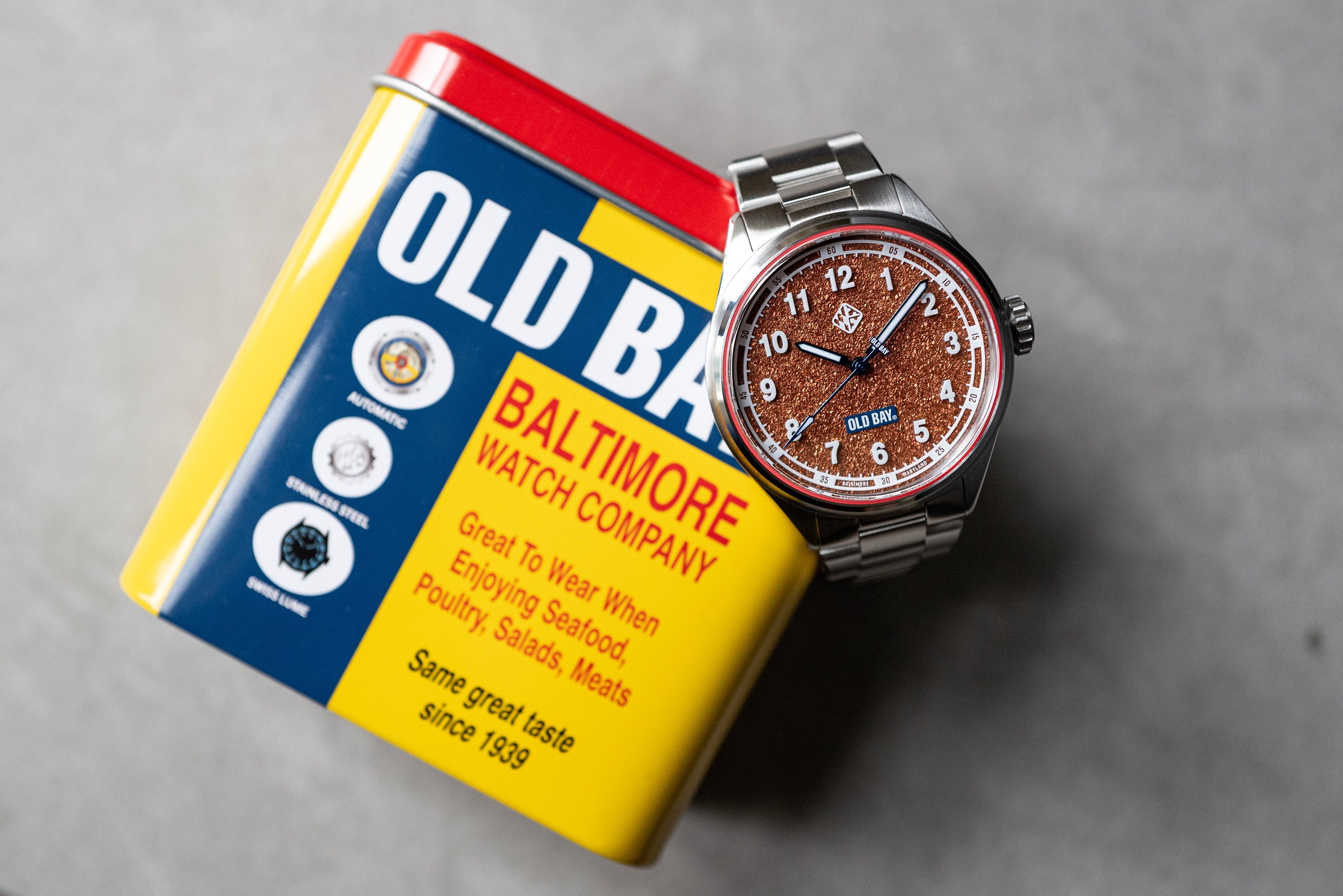 OLD BAY Timepiece – Tsao Baltimore