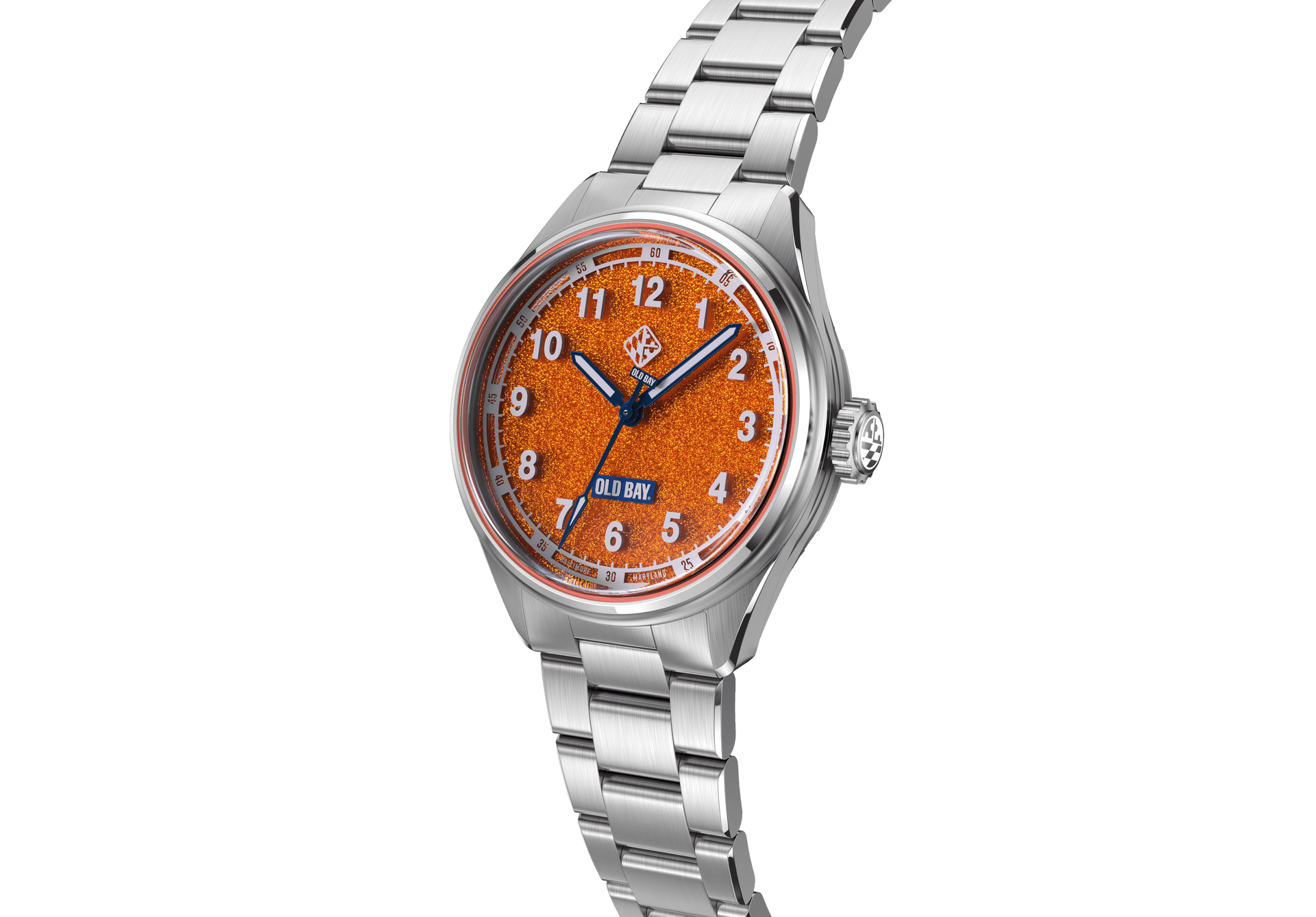 Seesway satiate × landscape products 時計 Newton Automatic Speedometer Grey Pilot Racing Watch 16158720