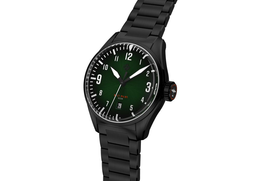 Balt-Pilot Recon DLC Dark Emerald Watches Tsao Baltimore 