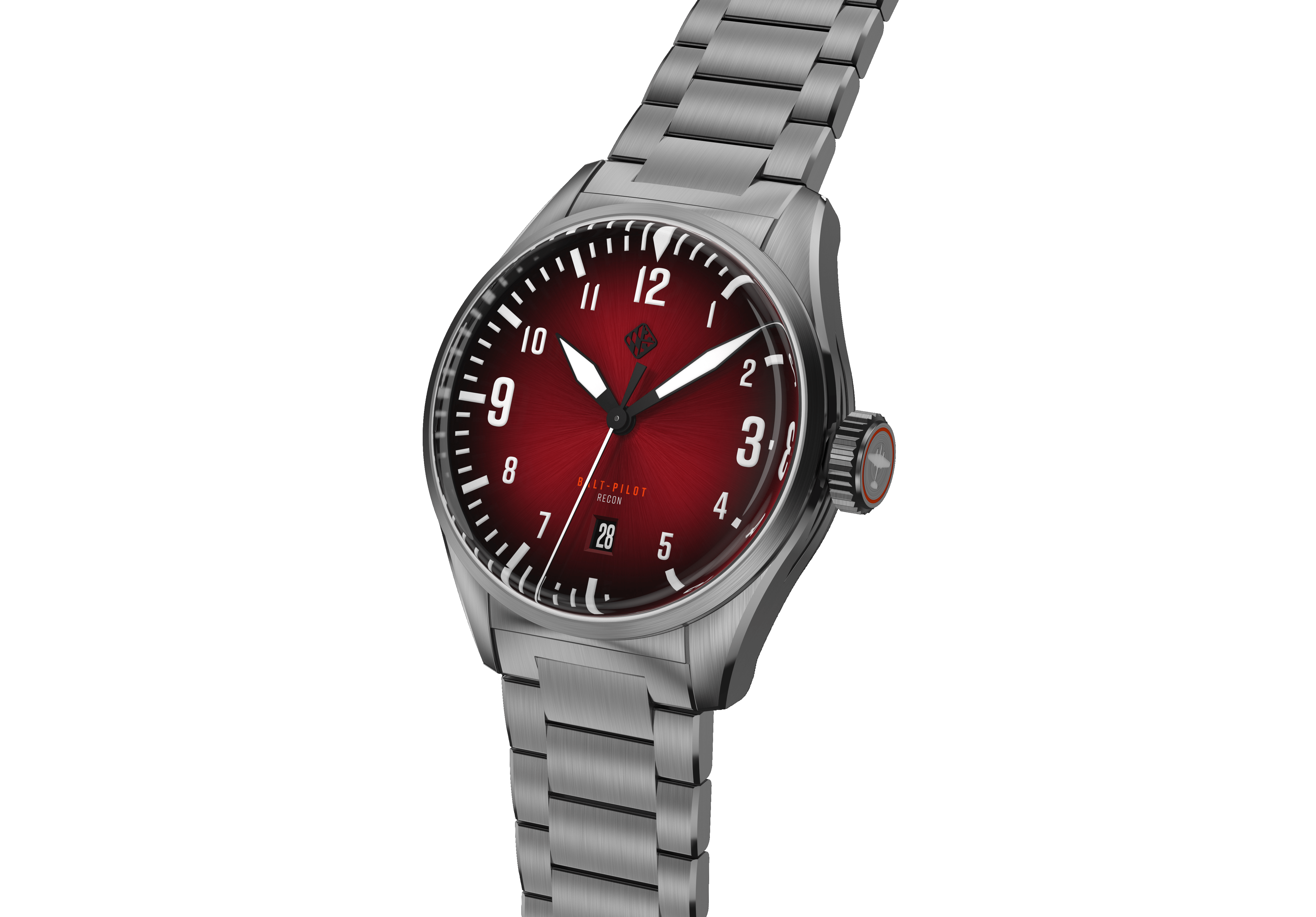 Balt-Pilot Recon Crimson Red Watches Tsao Baltimore 