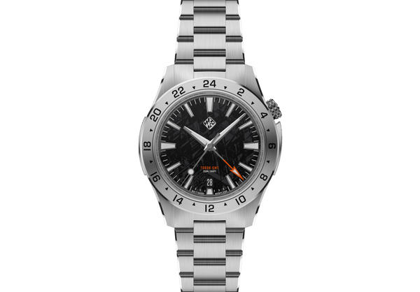 Steel Torsk GMT 39 - Black Meteorite (Preorder) – Tsao Baltimore
