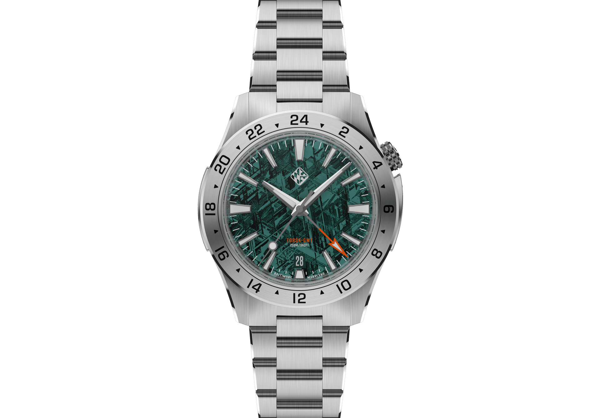 TMT CLASSIC★ミリタリーステンシルツアー★３点式★良品★プロモデル Steel Torsk GMT 39 - Teal Meteorite (Preorder) – Tsao Baltimore