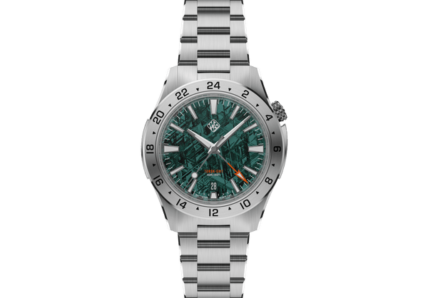 Steel Torsk GMT 39 - Teal Meteorite (Preorder) – Tsao Baltimore