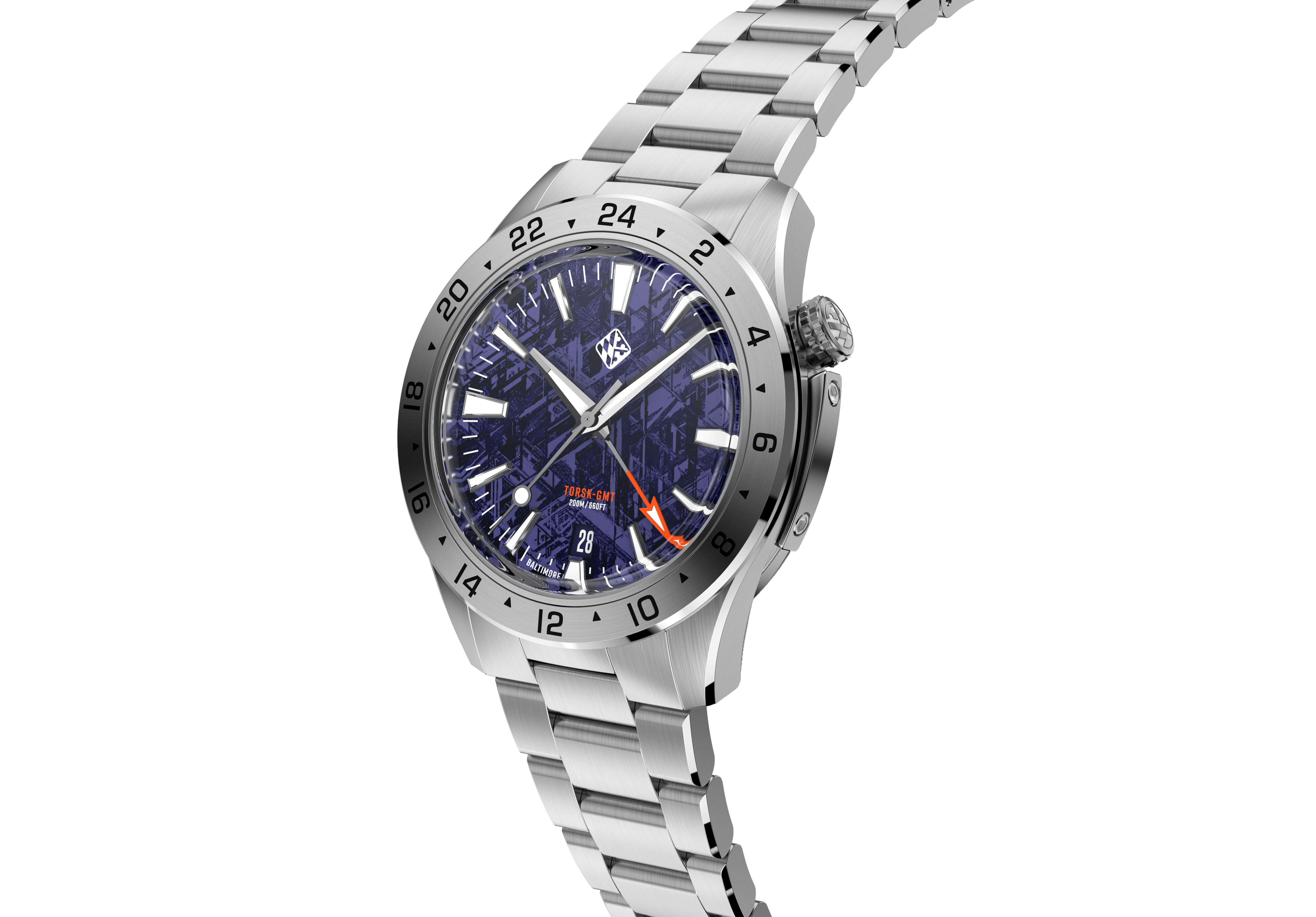Steel Torsk GMT 39 - Purple Meteorite (Preorder) – Tsao Baltimore Steel Torsk GMT 39 - Purple Meteorite (Preorder) – Tsao Baltimore