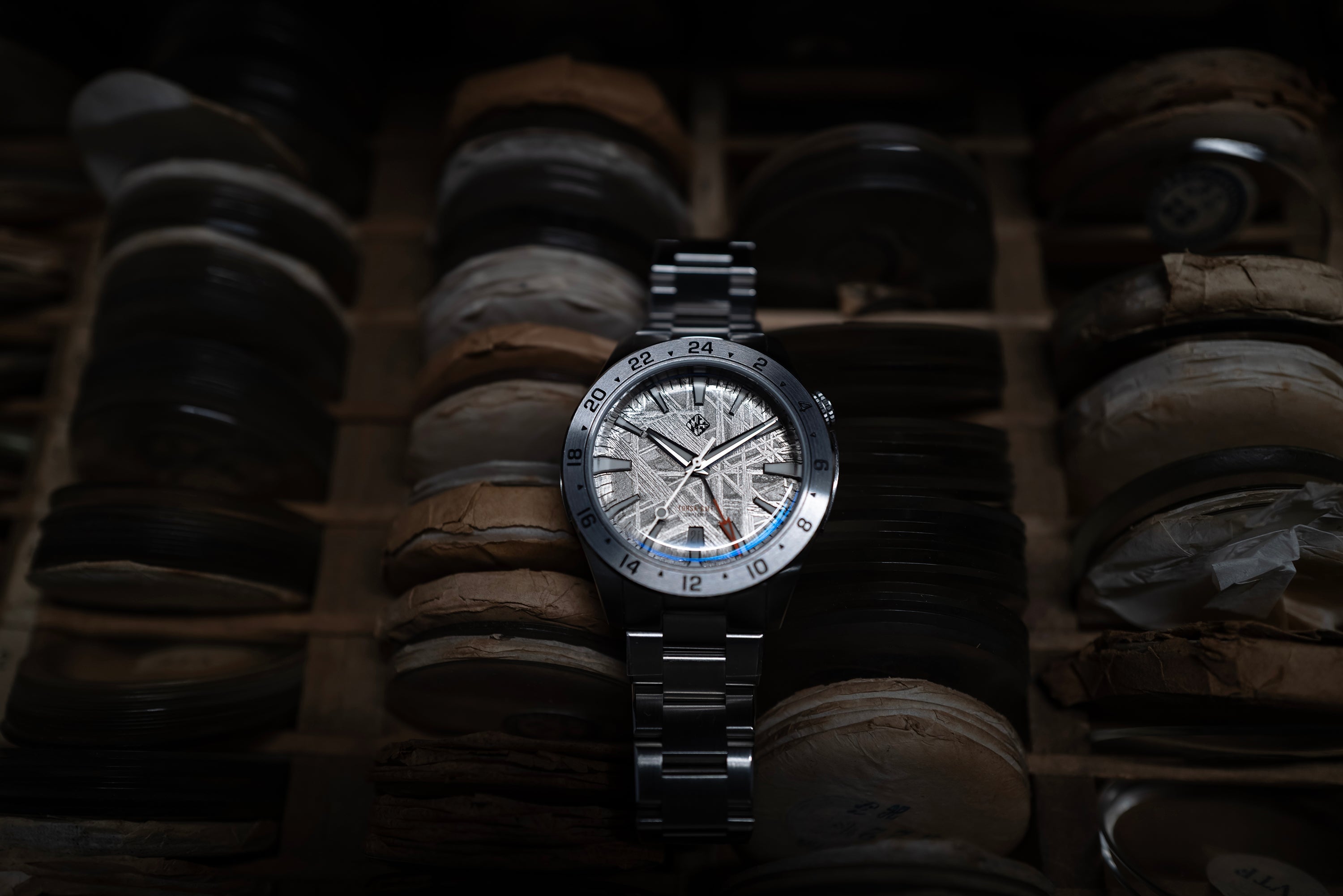 Steel Torsk GMT 39 - Natural Meteorite (Preorder) – Tsao Baltimore