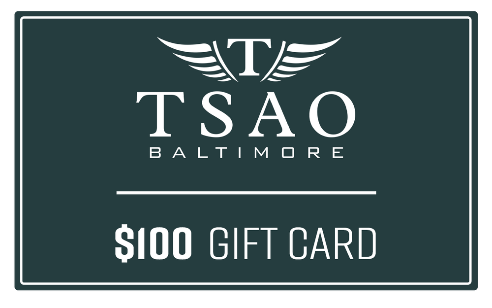 
                  
                    eGift Cards Gift Card Tsao Baltimore $100.00 USD 
                  
                