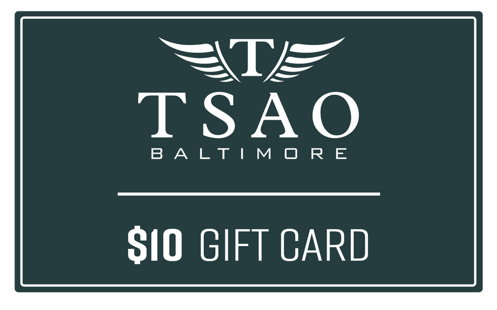 
                  
                    eGift Cards Gift Card Tsao Baltimore $10.00 USD 
                  
                