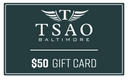 Gift Card Gift Cards Tsao Baltimore 