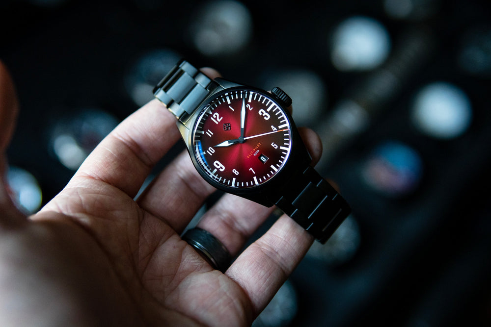 Swatch Irony Men's Watch Chronograph Crimson Carbonic Red YVS524 • uhrcenter