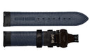 Black Aged Leather Band Watch Straps Tsao Baltimore 