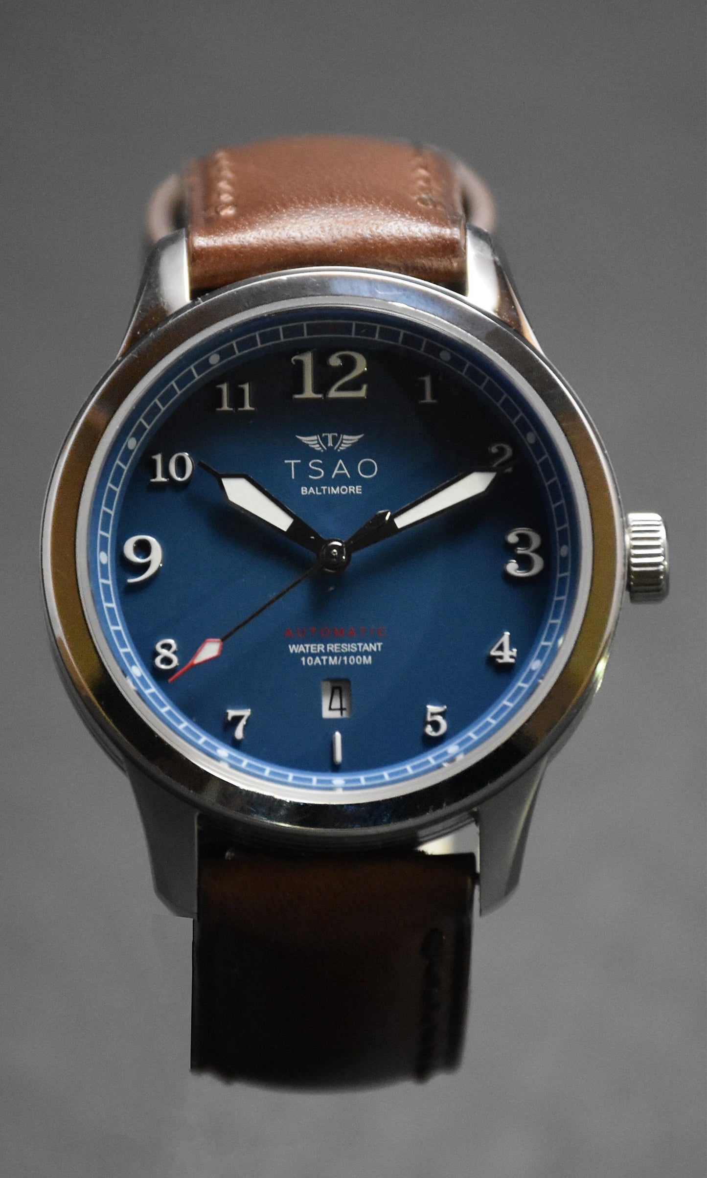 
                  
                    Founders Edition Silver Blue Watches Tsao Baltimore Brown Aged 
                  
                