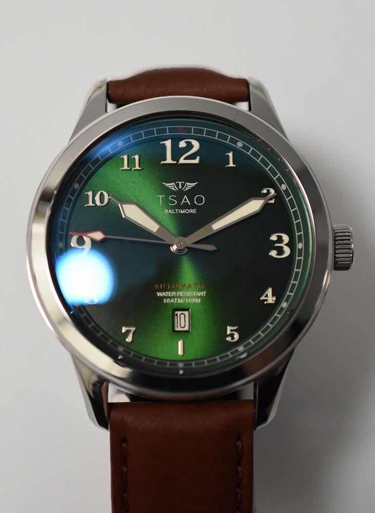 
                  
                    Founders Edition Emerald Sunray Watches Tsao Baltimore 
                  
                