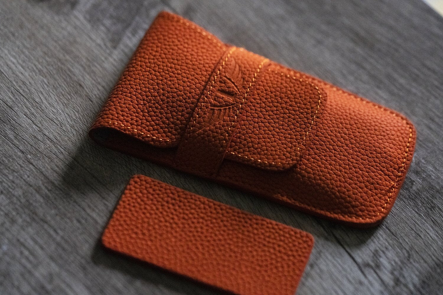 Orange Watch Pouch – Tsao Baltimore