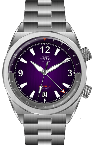 
                  
                    LEGACY STEEL GMT - RAVEN Watches Tsao Baltimore 
                  
                