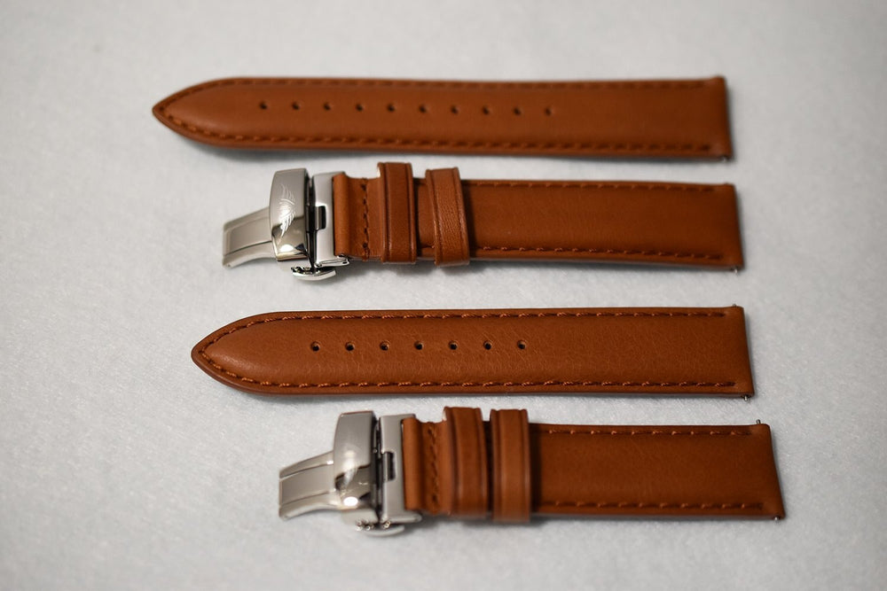 
                  
                    Saddle Aged Leather Watch Strap - Large Watch Straps Tsao Baltimore 
                  
                