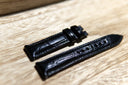 Genuine Alligator Strap - Black Tsao Baltimore 
