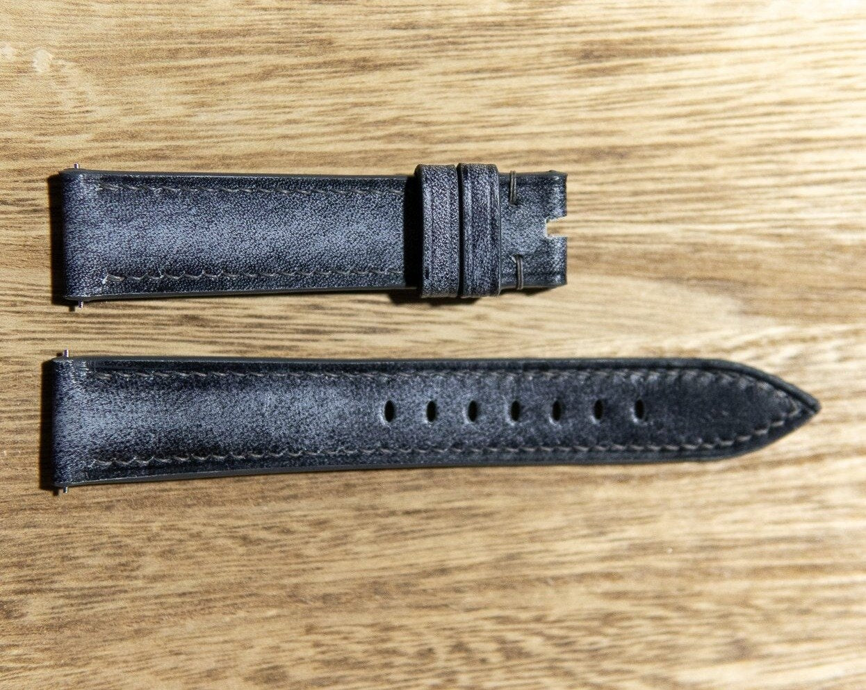 Legacy Fume Leather - Midnight Grey accessories Tsao Baltimore 