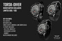TORSK-DIVER Meteorite DLC - PREORDER Watches Tsao Baltimore 