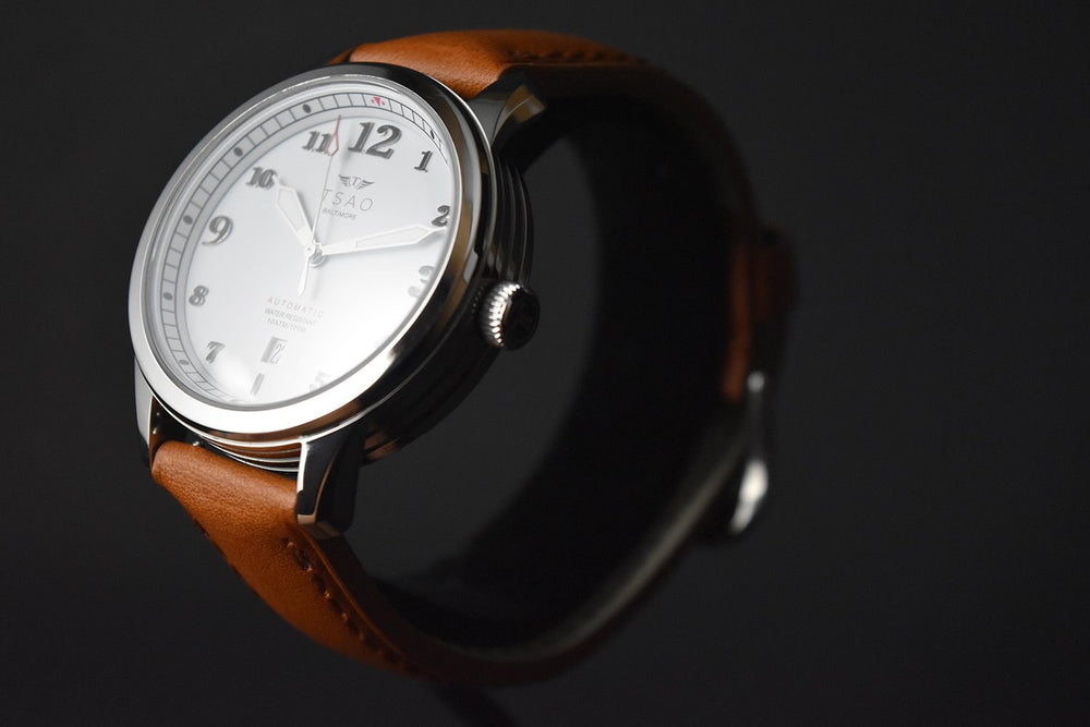 
                  
                    Founders Edition Silver White Watches Tsao Baltimore 
                  
                