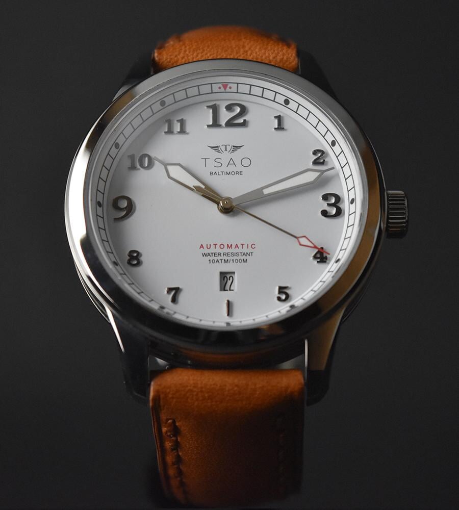 
                  
                    Founders Edition Silver White Watches Tsao Baltimore 
                  
                